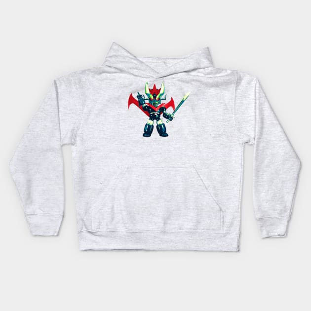 Great Mazinger Kids Hoodie by Bajingseng